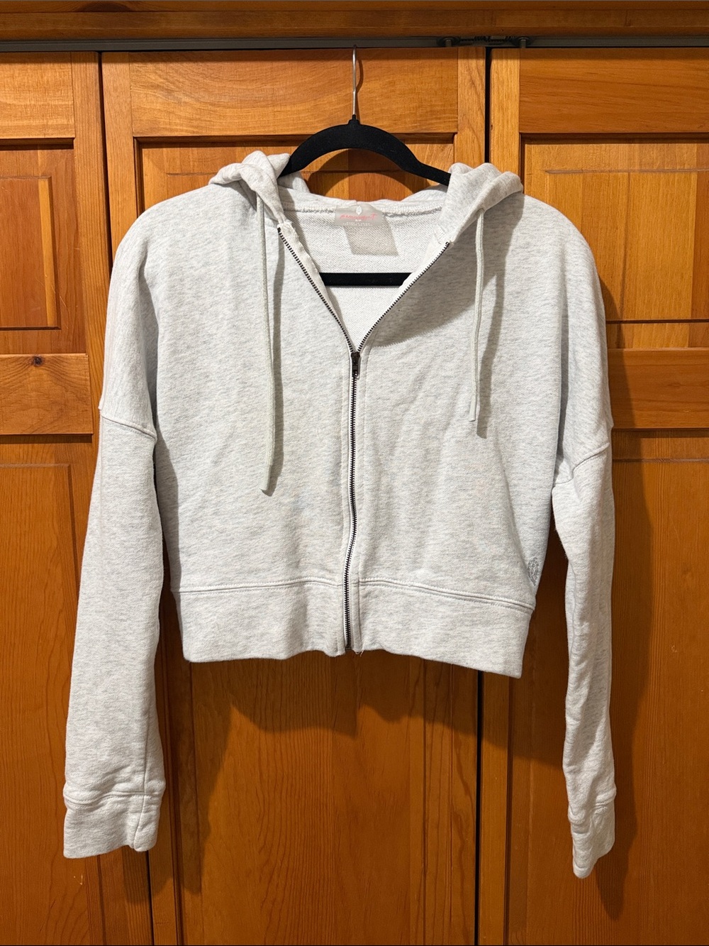 Free People Movement Cropped Zip Up Sweatshirt